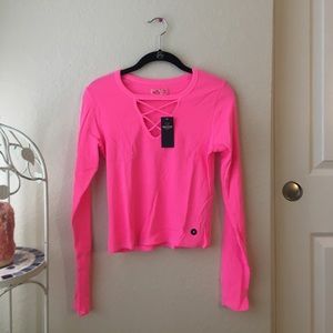 Pink long sleeve top 💗